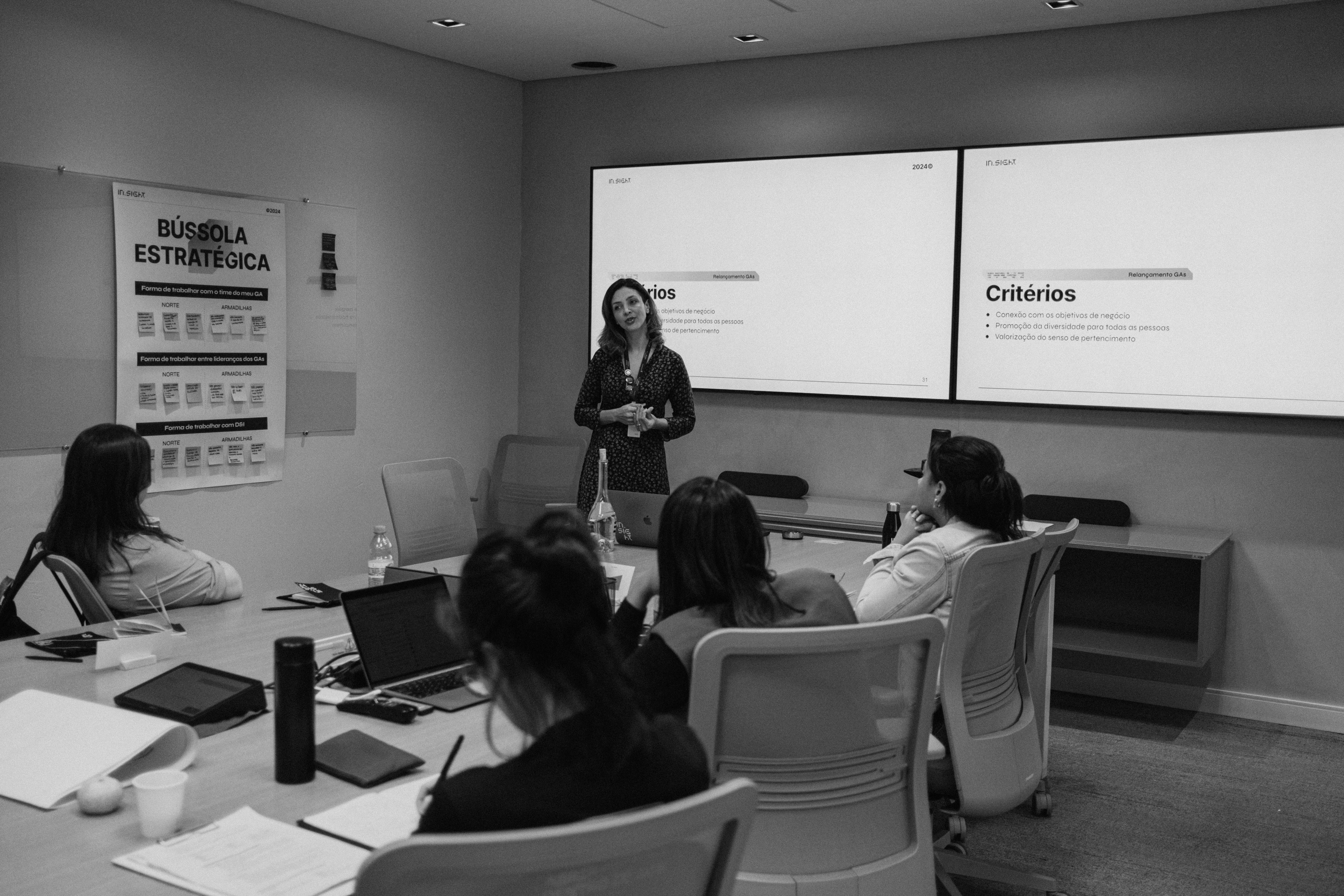 Immersive facilitation creating convergence between group aspirations and corporate culture goals